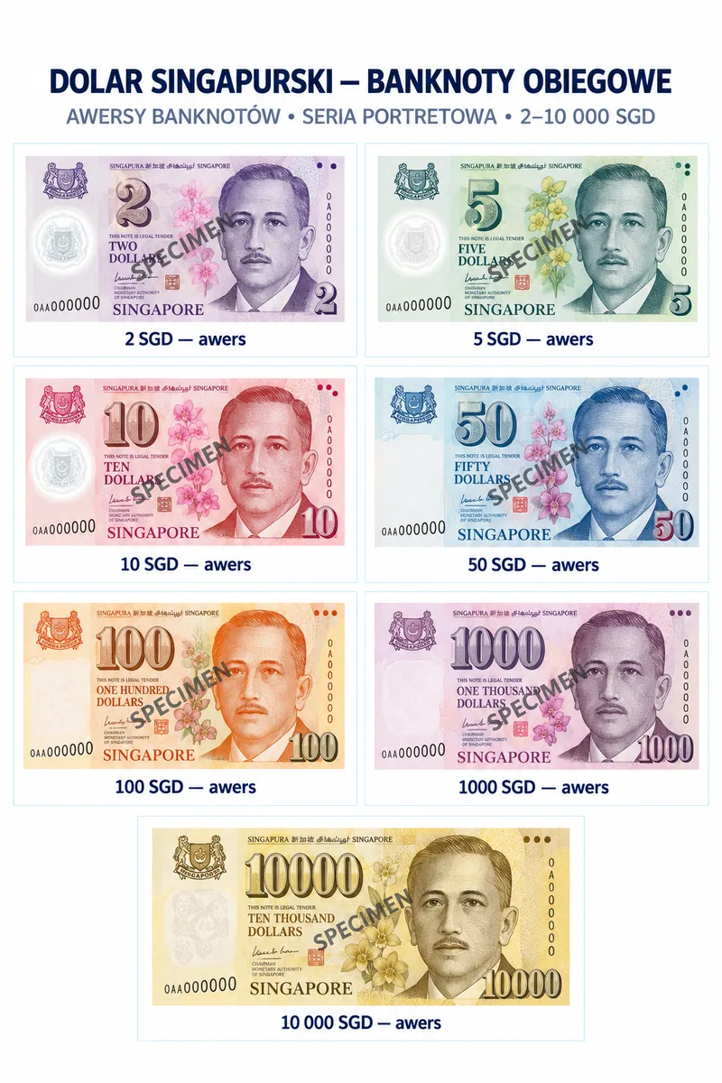 SGD przód - awers