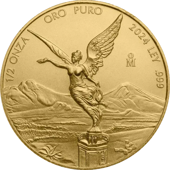 Mexican Libertad 1/2 uncji złota