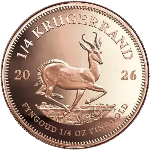 Złota moneta Krugerrand 1/4 oz