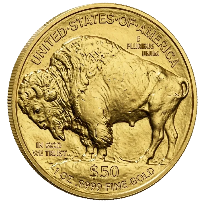 Złota moneta American Buffalo 1 oz rewers