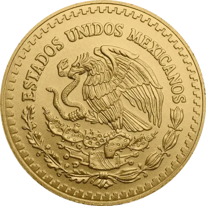 Mexican Libertad 1/2 uncji złota rewers