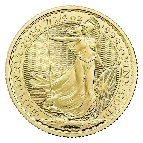 Britannia 1/4 uncji Złota