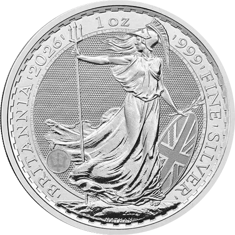 Srebrna moneta Britannia 1 oz