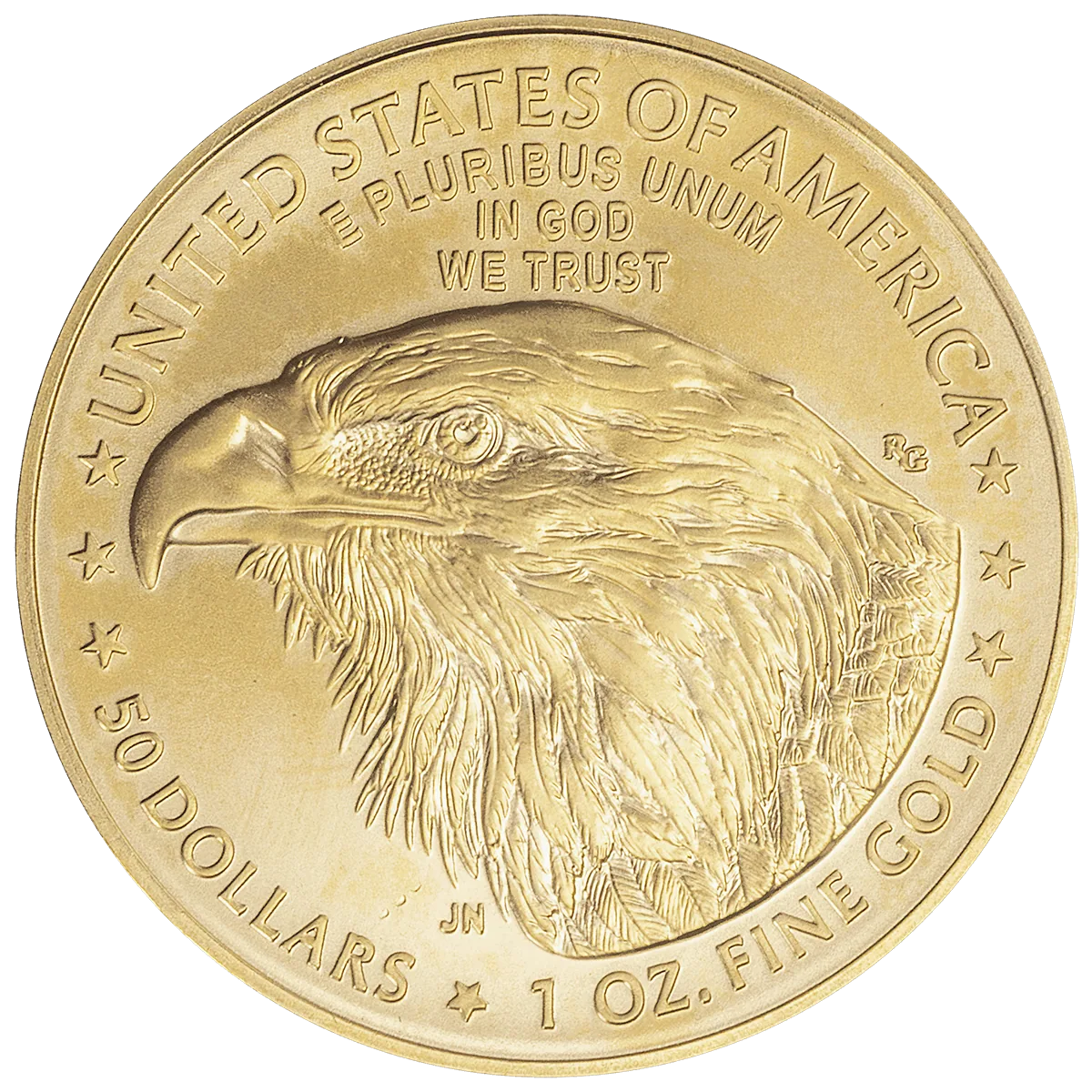 Złota moneta American Gold Eagle 1 ozrewers