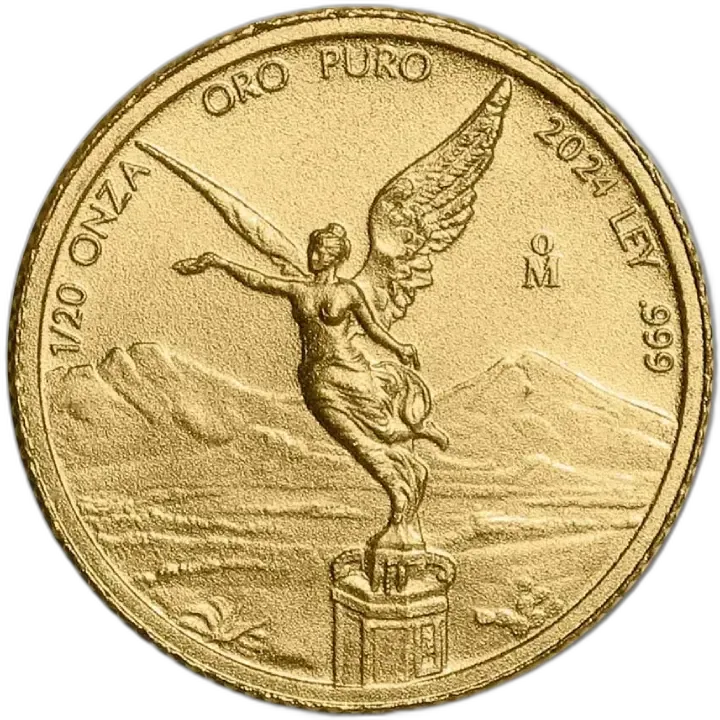 Mexican Libertad 1/20 uncji złota