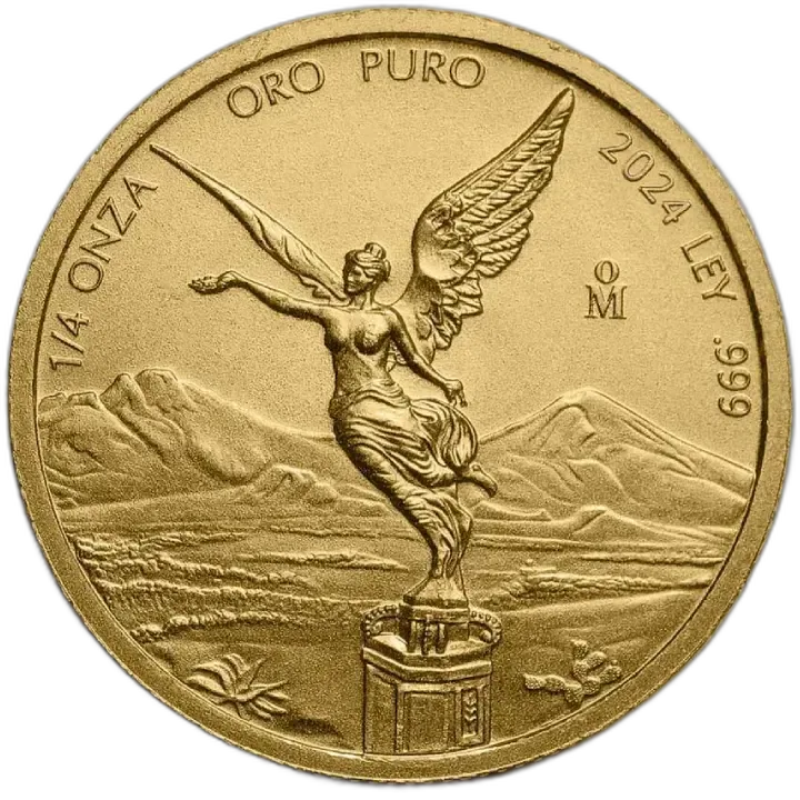 Mexican Libertad 1/4 uncji złota