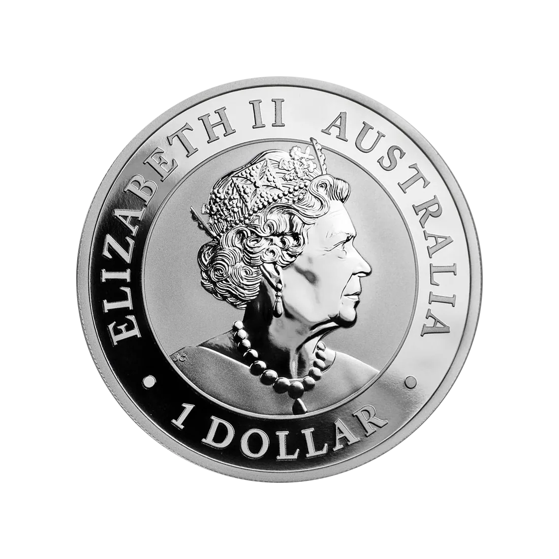 Srebrna moneta Australijska Kookaburra 1 oz rewers