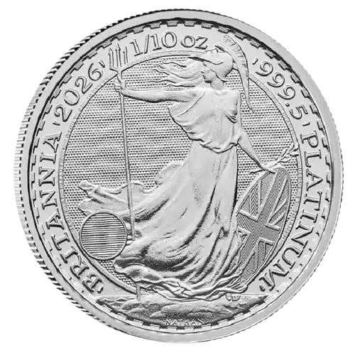 Platynowa moneta Britannia 1/10 oz