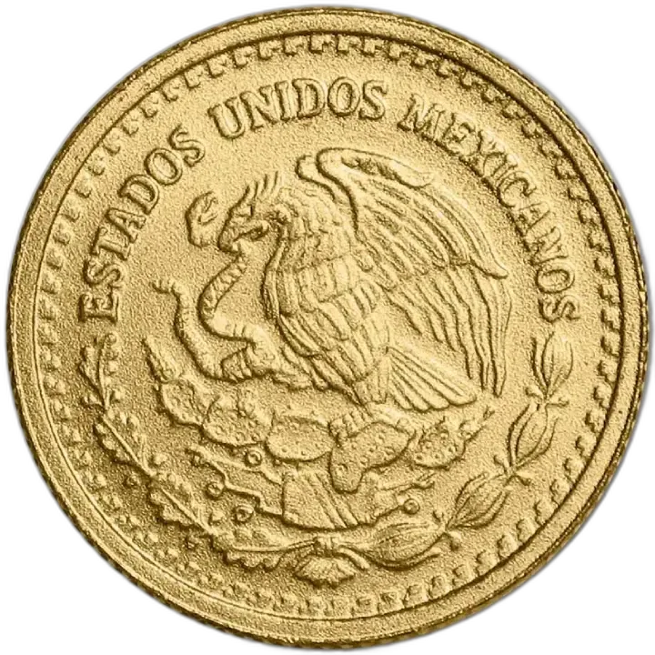 Mexican Libertad 1/20 uncji złota rewers