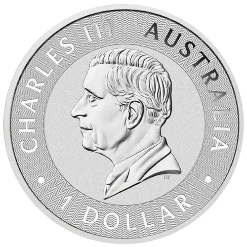 Australijski Kangur 1 uncja srebra rewers